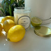 Clean, soy and bee wax blend candle that are sustainable and do good.