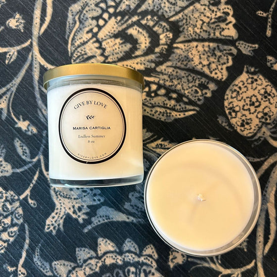 Hand poured clean candle with a purpose