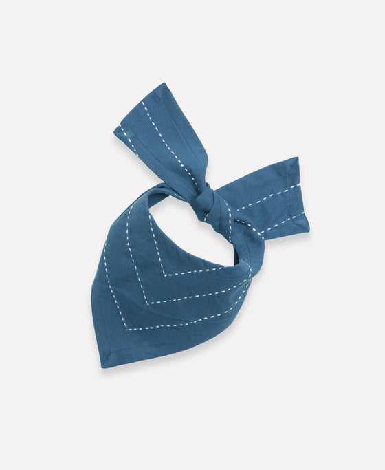 Happy Dog Bandana - Cobalt blue