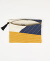 Asha Colorblock Pouch Clutch