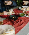 Graphic Rust Table Runner