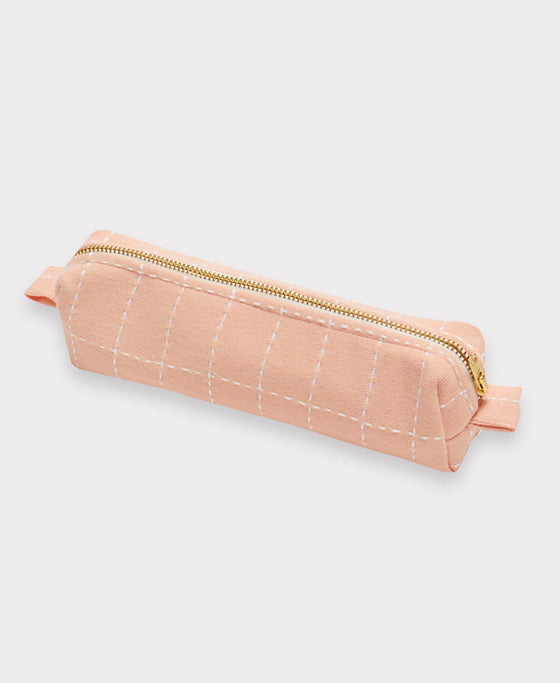 Small Pencil Case/ Toiletry Bag- Pink