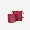 Artisanal & sustainable handmade basket, planter, utility basket made by women artisans