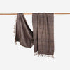 Peace silk, handwoven vegan-friendly, natural colors, no chemical dyes scarf, crafted by women artisans. Great for gifts