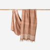 Peace silk, handwoven vegan-friendly, natural colors, no chemical dyes scarf, crafted by women artisans. Great for gifts