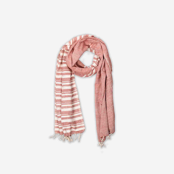 Peace silk, handwoven vegan-friendly, natural colors, no chemical dyes scarf, crafted by women artisans. Great for gifts