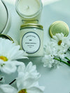 Scent of love candle. Hand poured in United States. Floral and earthy scent. 8 oz candle in a glass jar.