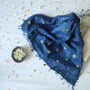 Peace silk, handwoven vegan-friendly, natural colors, no chemical dyes scarf, crafted by women artisans. Great for gifts